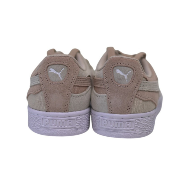 Puma Suede Classic Sneakers Cream & Tan Women’s US 8.5 NWOT Soft Fall Neutral - Picture 3 of 16